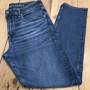 AMERICAN EAGLE AE AirFlex + Athletic Fit Jeans 34 X 32 Stretch 30” inseam AEO